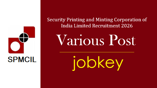 India Government Mint Technician Online Form 2026-jobkey